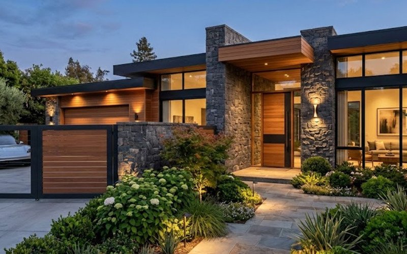 Premium Bungalow Exterior with Modern Touch